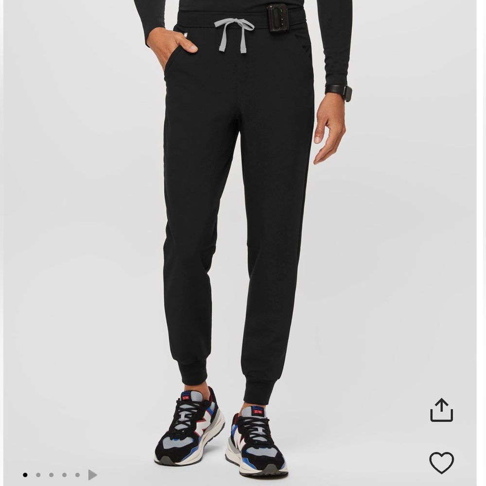 Figs Black Tansen Jogger Pants